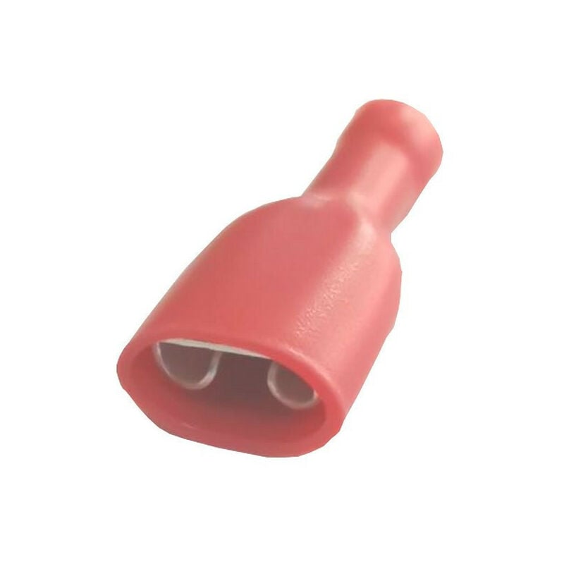 

Faston Red Insulated Female Electrical Lug 6.4 (Set de 25 )