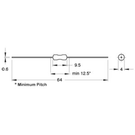 FASTRON Drosselspule, SMCC, axial, 100 µH, 370 mA