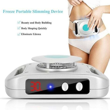 WOOSIEN Fat burner freezing body slimming machine freeze weight loss lipo anti cellulite dissolve fat cold therapy massager beauty tools No box