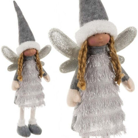 Fata - statuetta natalizia grigia Ruhhy 22343