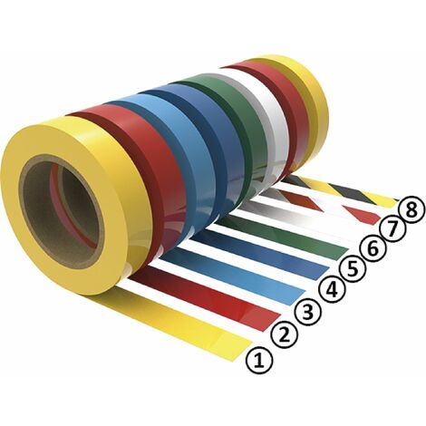 FATH Bodenmarkierungsband weiß 50mm x 50m