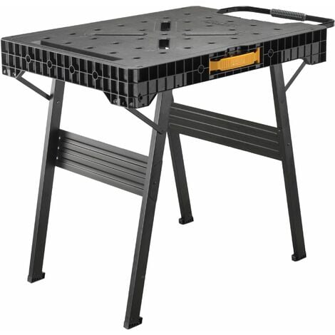 Keter Folding Work Table — 750-Lb. Capacity with Extendable Legs