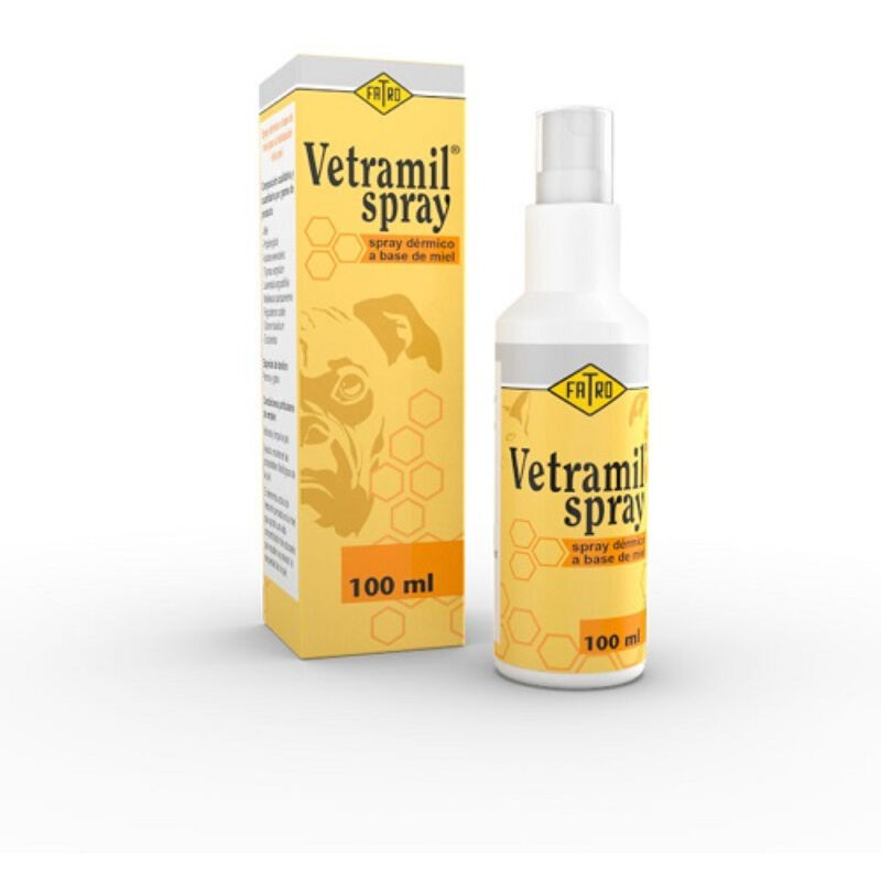 

VETRAMIL SPRAY Cicatrizante Anti Infecciones de Heridas, 100 ml - Fatro