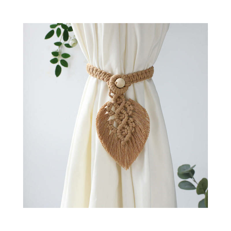 Fatto a mano Macrame decorativo tessuto a mano