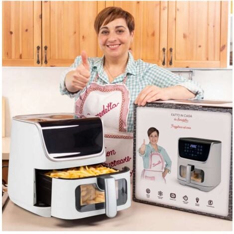 CFADDA Fatto in casa da Benedetta Friggitrice ad Aria - Bianca - 6,5 L
