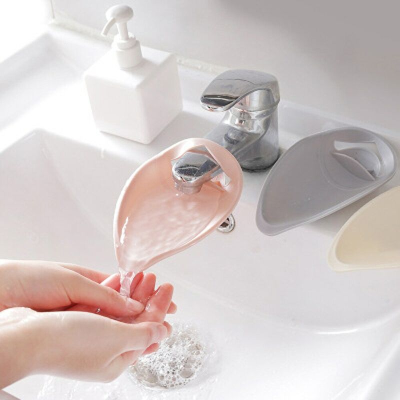 Faucet Extender Sink Handle Extension Toddler Kid Bathroom Children Hand Wash Adjustable Dual Mode Sprayer Filter Diffuser Water