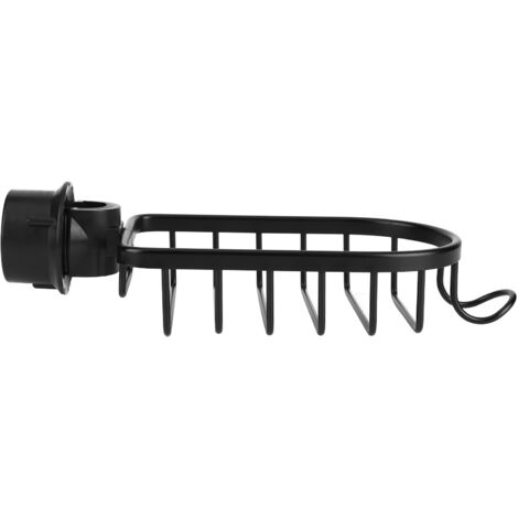 Faucet Storage Rack Kitchen Sink Hanging Drain Basket Holder Organizer Bathroom AccessoryBlack