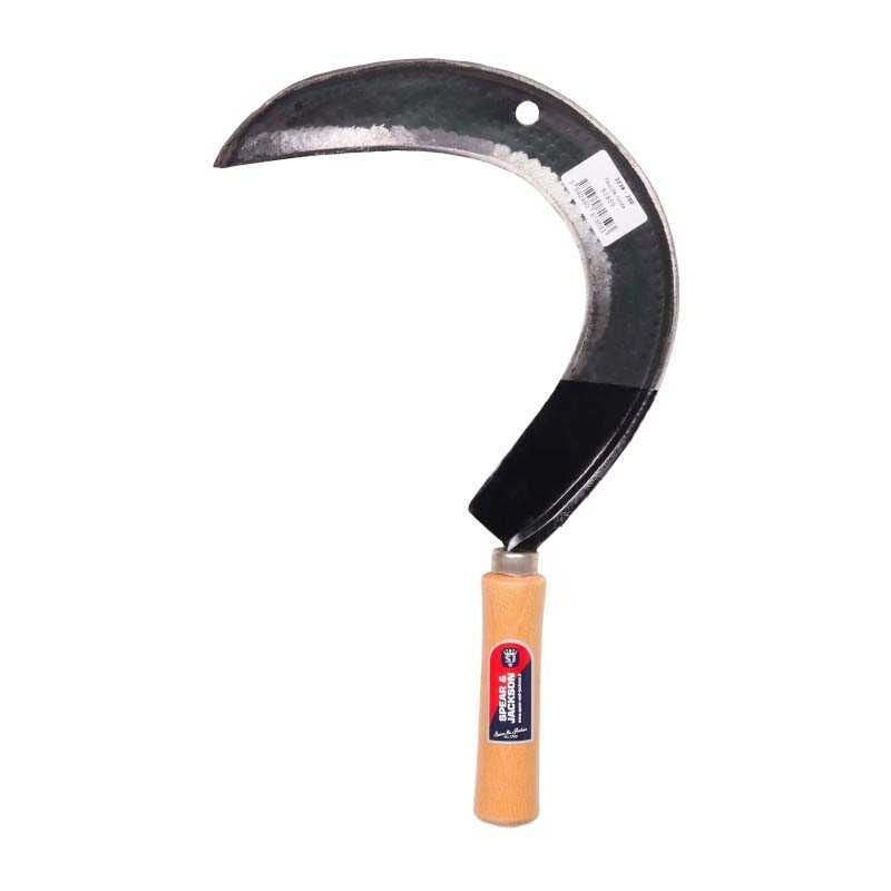 Faucille ronde en acier forgé