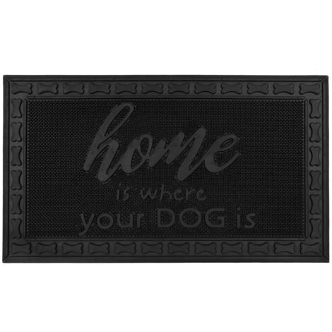Fauna Home Scraper Rubber Pin Doormat, 40x70cm