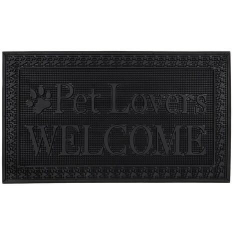 Fauna Lovers Scraper Rubber Pin Doormat, 40x70cm