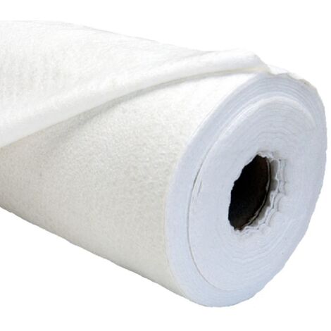 Faura - Faura - GEOTEXTIL POLIPROPILENO - 100gr/m2  Muy resistente  Blanco  Seleccione Medida  1'2m (Ancho) x 10m (Largo) ()  1'2m (Ancho) x 10m (Largo)  1'2m (Ancho) x 10m (Largo) -