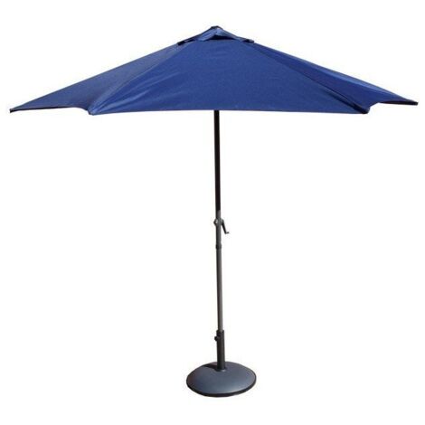 Faura - Sombrilla de Lona Hexagonal   (Azul Marino)