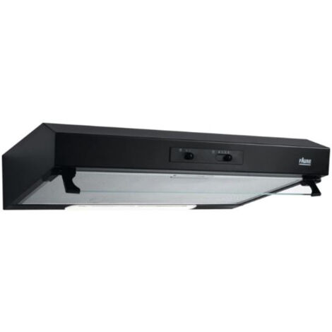 Faure – FHT6137B – Hotte décorative intégrée 60cm – Extraction 368 m³/h – Finition noire – Classe E – Filtre aluminium - FHT6137B-Hotte
