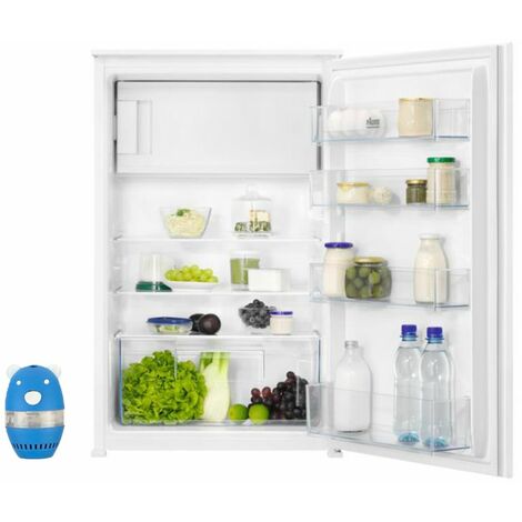 FAURE Réfrigérateur frigo simple porte intégrable 123L Froid statique Dégivrage Auto - Blanc