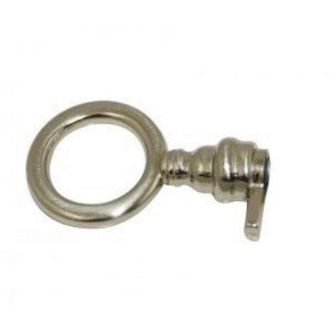 Fausse clé moderne zamak finition nickel mat CADAP FC0393 19V