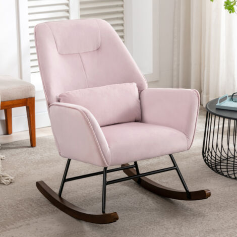 Fauteuil bébé Fille Rose Princesse Strass Swarovski - Maison Nougatine