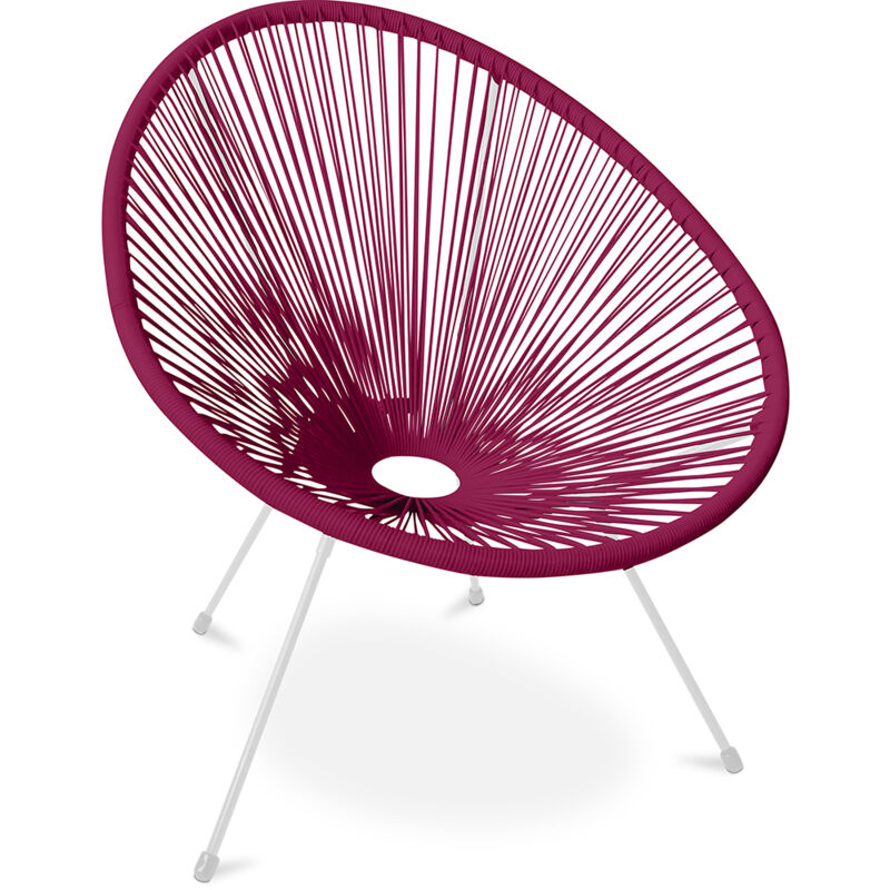 Privatefloor - Chaise d'extérieur - Chaise de jardin - Nouvelle édition - Acapulco Violet