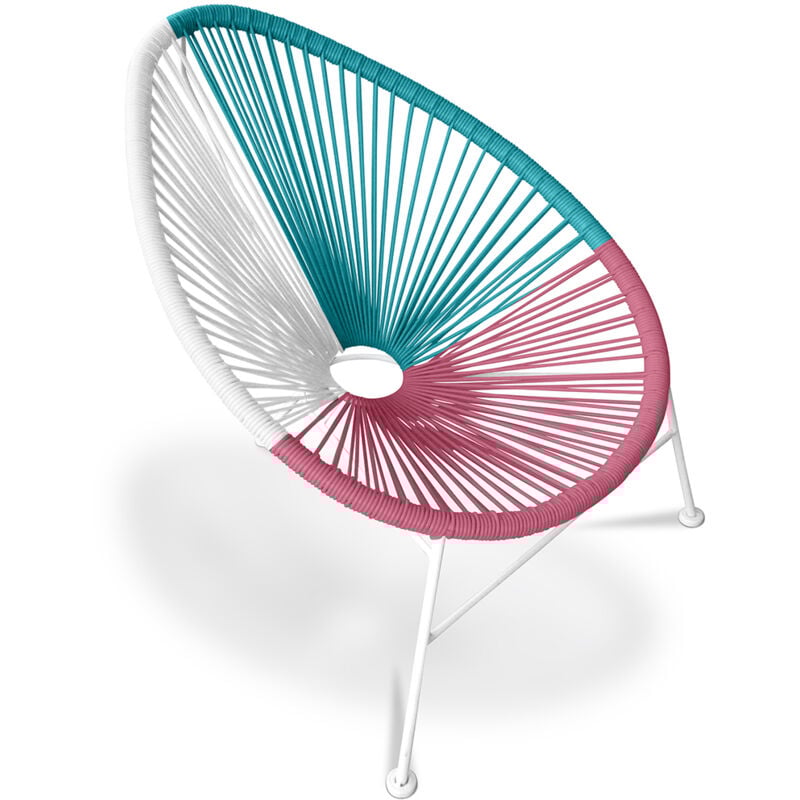 Privatefloor - Chaise d'extérieur - Chaise de jardin d'extérieur - Acapulco Multicolore