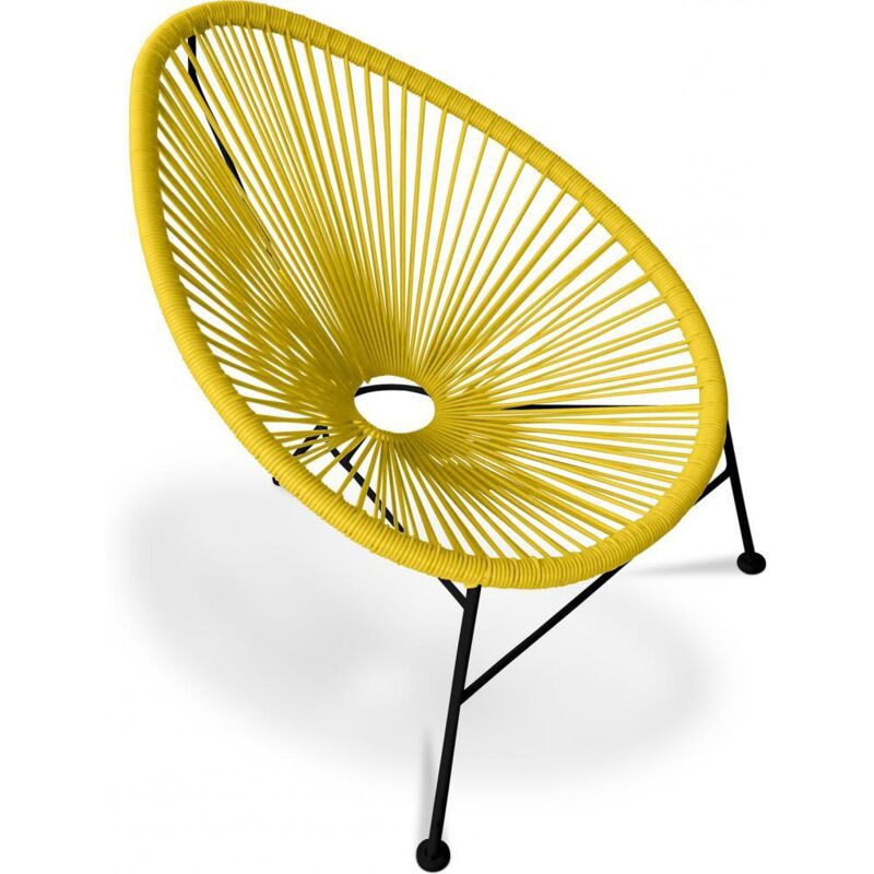 Chaise d'extérieur - Chaise de jardin d'extérieur - Acapulco Jaune Chaise d'extérieur - Chaise de jardin d'extérieur - Acapulco Jaune