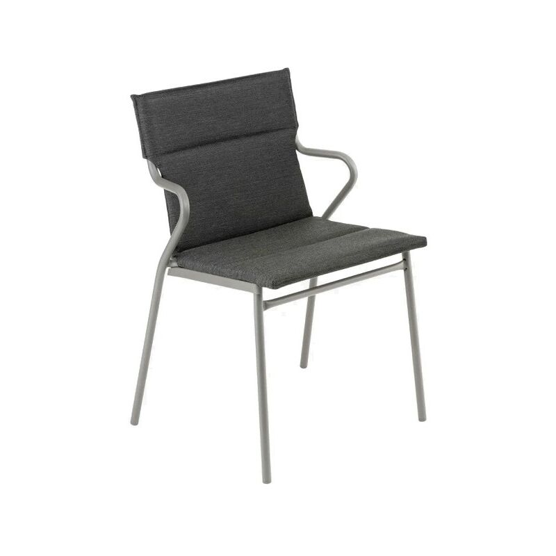 Lafuma Mobilier - Fauteuil ancone gordes LaFuma LFM2942 Onyx