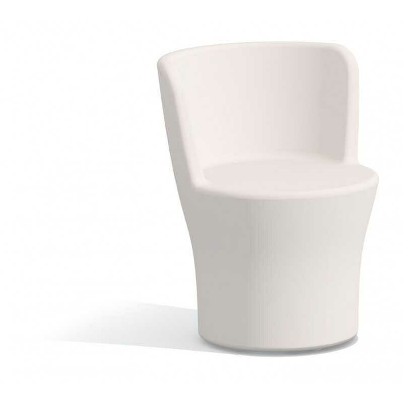 Fauteuil Comfy Moon Lumineux Led Multicolore Avec Batterie Et Solaire En Polymère Monacis 60 Cm - 80 h