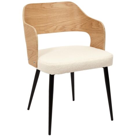 Fauteuil Bouclette Loki Home Deco Factory