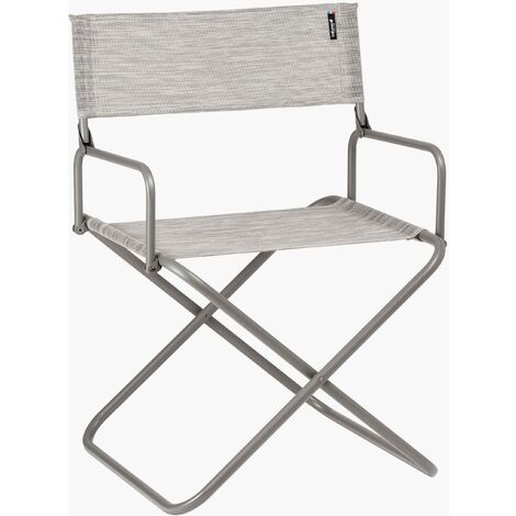 Fauteuil camping pliable LAFUMA MOBILIER, FGX - Brume (Grey)Tube Titane