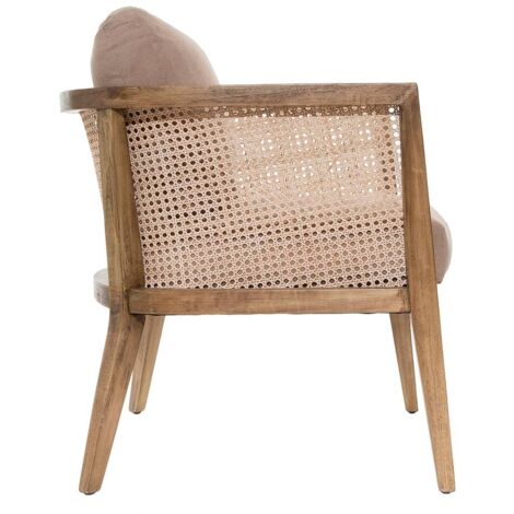 ATMOSPHERA CRÉATEUR D'INTÉRIEUR Fauteuil Cannage Koza Taupe Atmosphera