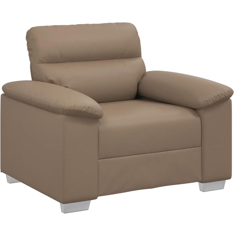 Vidaxl - Fauteuil cappuccino 60 cm similicuir