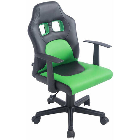 Yaheetech Chaise Bureau Fauteuil d'Ordinateur en Similicuir Hauteur Réglable ave