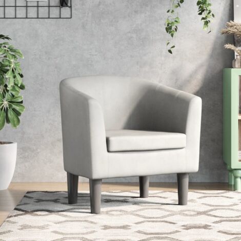 Fauteuil-Chaise de relaxation-Fauteuil Relax blanc similicuir 903240