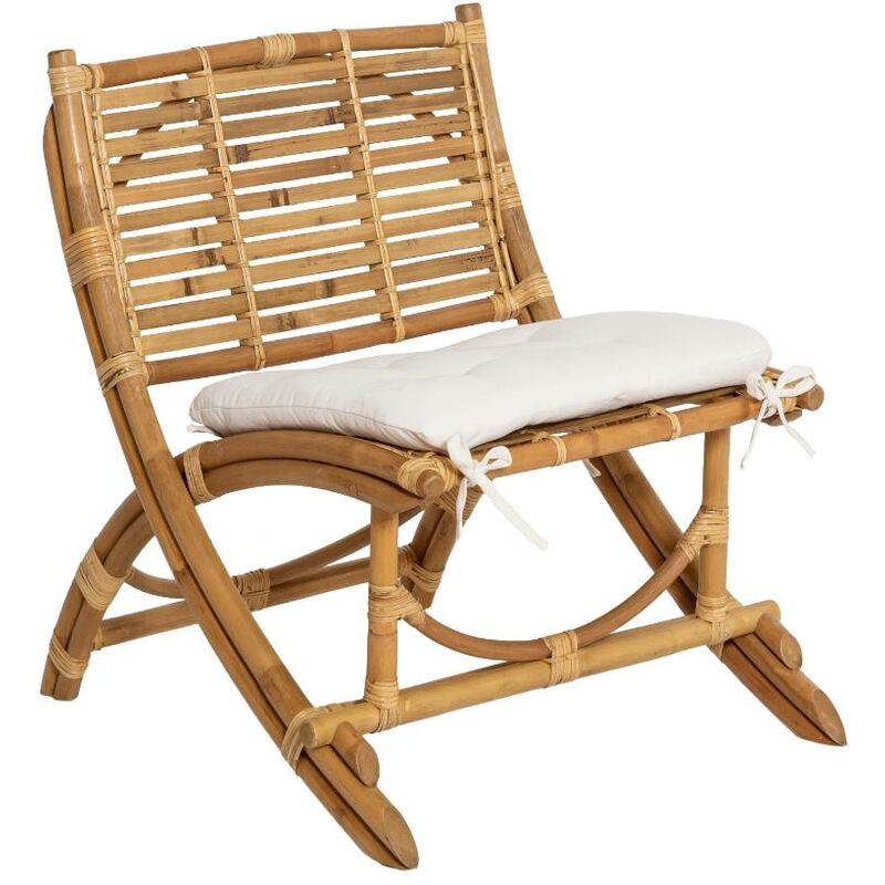 Fauteuil cinéma en rotin 1 place Mayeul