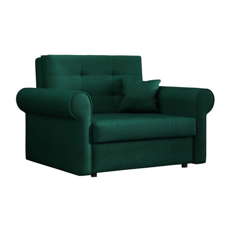 Fauteuil Columbus 127, Kronos 19, 85x116x98cm, Tapisserie, Pieds: Métal, 0, Mobilier déjà assemblé