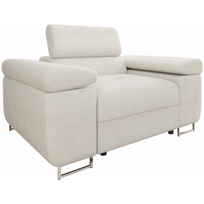 Mobilier1 - Fauteuil Comfivo Eliferu 106, Flow 06, 70x134x102cm, Tapisserie, Pieds: Métal, 0
