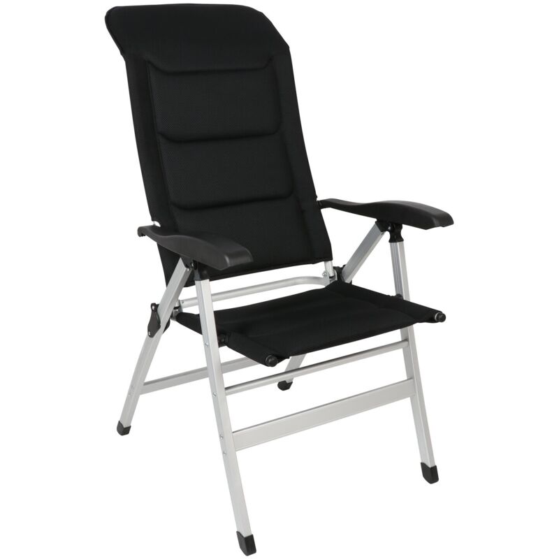 Fauteuil Confort Maxi pour camping - Noir BAYA SUN