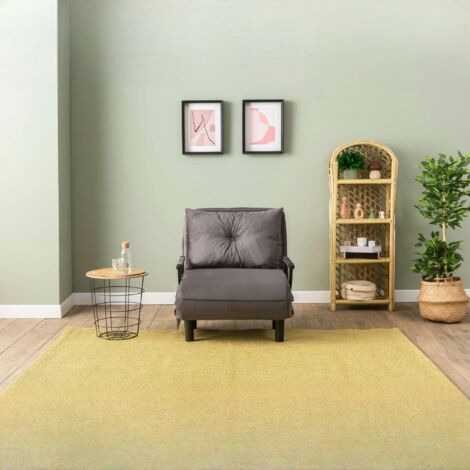 Fauteuil convertible gris inclinaison réglable 175 cm IBARRA
