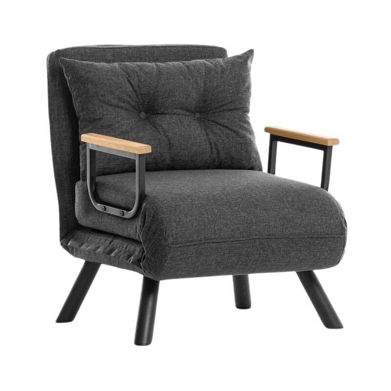 Fauteuil convertible en tissu Sando