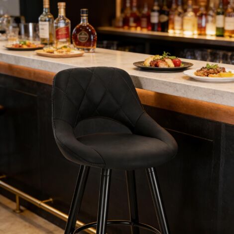 Fauteuil de bar luxe multifonctionnel,adapté salle à manger,cuisine et espace commercial. Vendu à l’unité.
