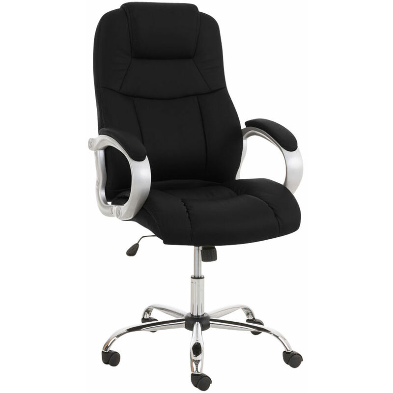 CLP Fauteuil de bureau BIG APOLL similicuir , Noir
