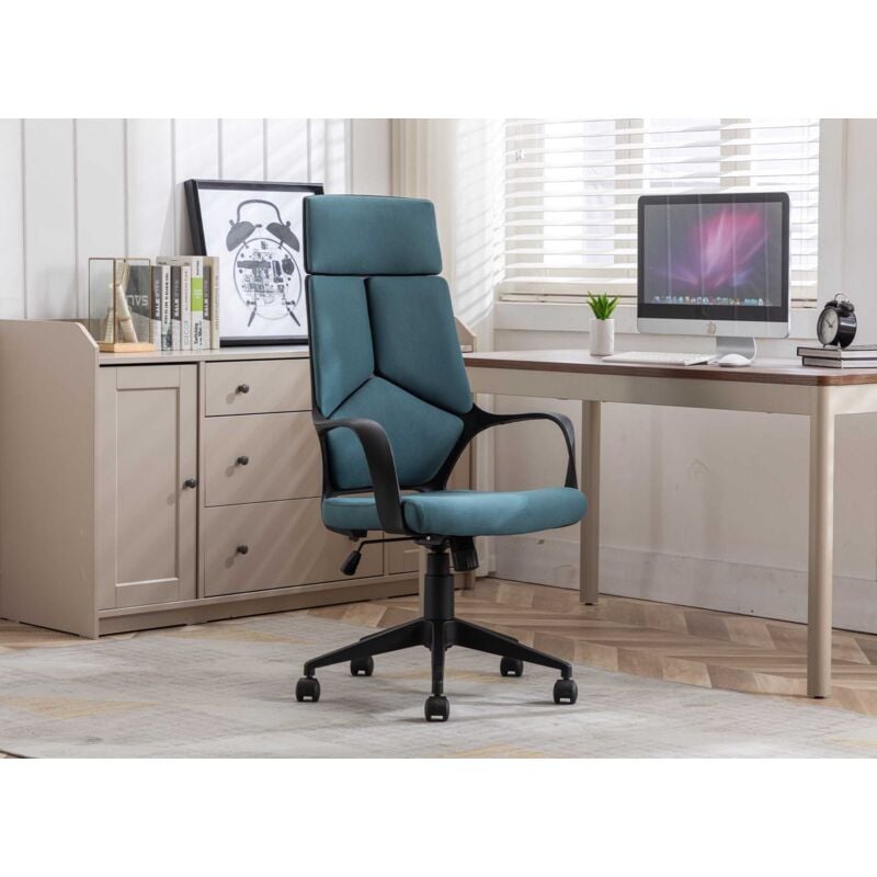 Omega - Fauteuil de bureau bleu omega