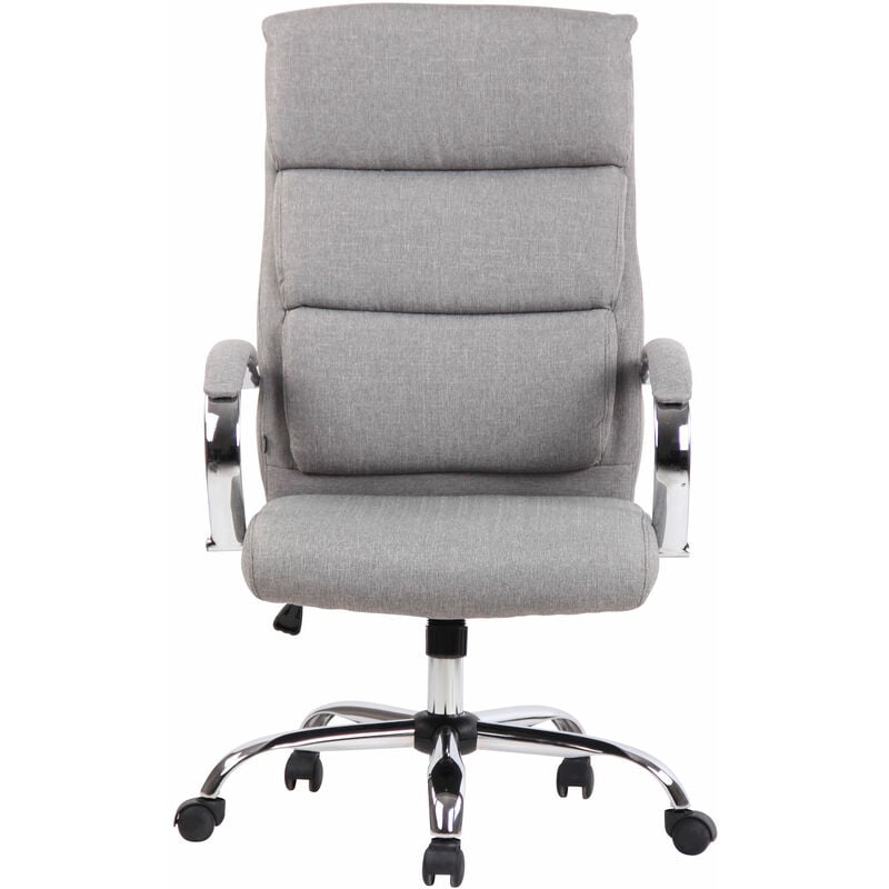 Fauteuil de bureau Bradford Gris Tissu