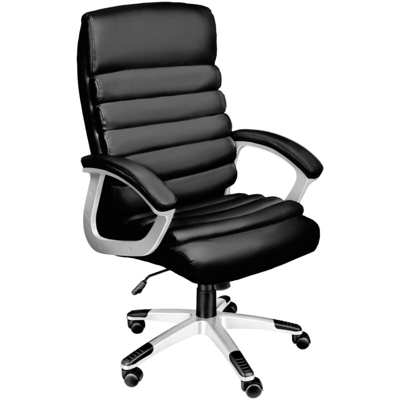 fauteuil de direction rembourrage ondulé - chaise gamer, fauteuil de bureau, siege de bureau - noir