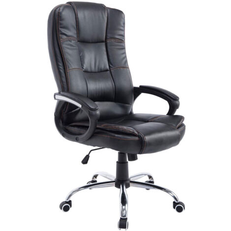 Fauteuil de bureau Enno en similicuir