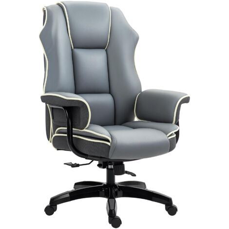 Fauteuil de Bureau Gamer Chaise de bureau Ergonomique Hauteur réglable Dossier Bascule et Inclinable Pivotante à 360°