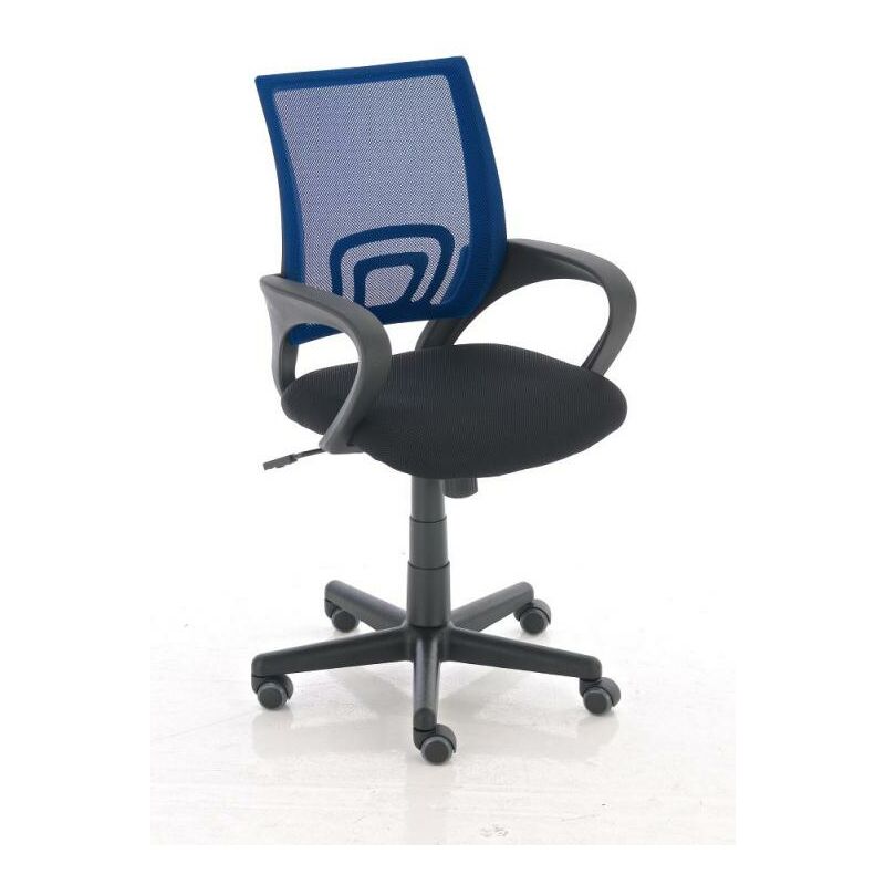 Geus Office Chaise sur un studio de réseau respirant pc pc Ergonomic pivotant Couleur : Bleu