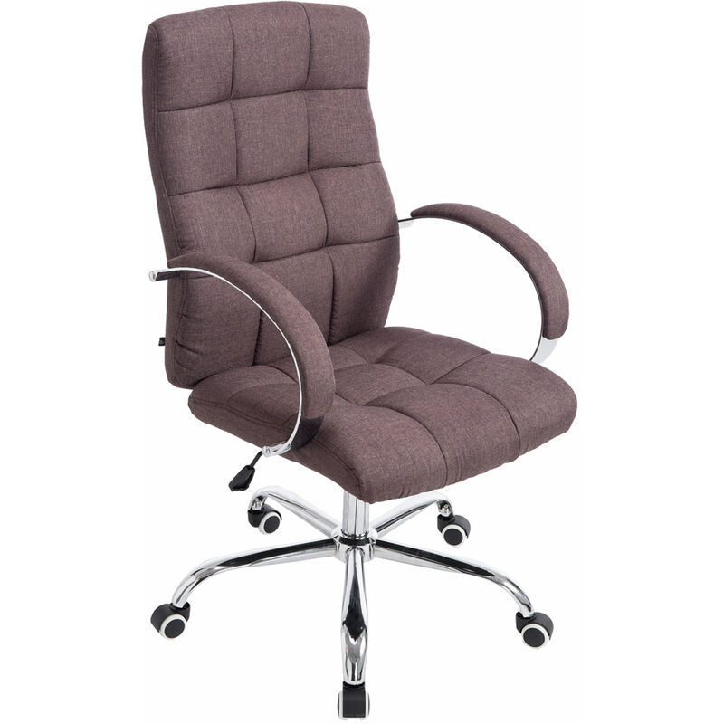 CLP - Fauteuil de bureau Mikos Tissu marron