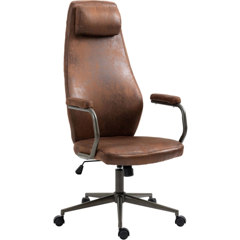 CLP - Chaire de bureau Pocatello Industrial Loft Antico Cognac Style