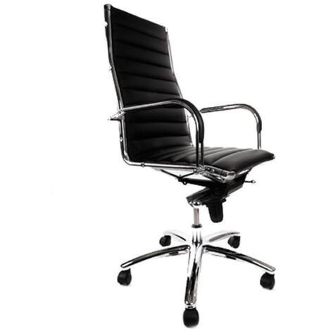 Fauteuil de bureau réglable Torino - Noir