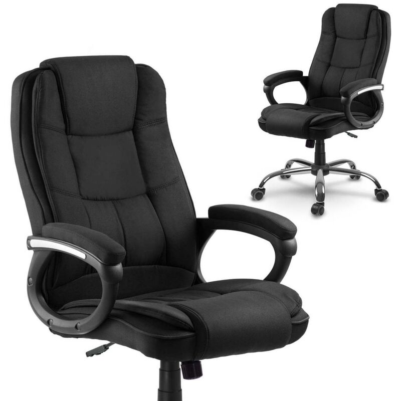 Fauteuil de bureau sofotel porto - tissu noir