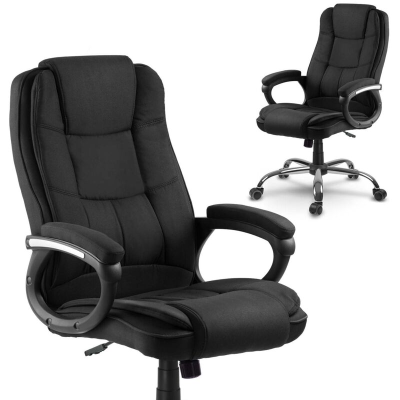 Fauteuil de bureau Sofotel Porto - tissu noir